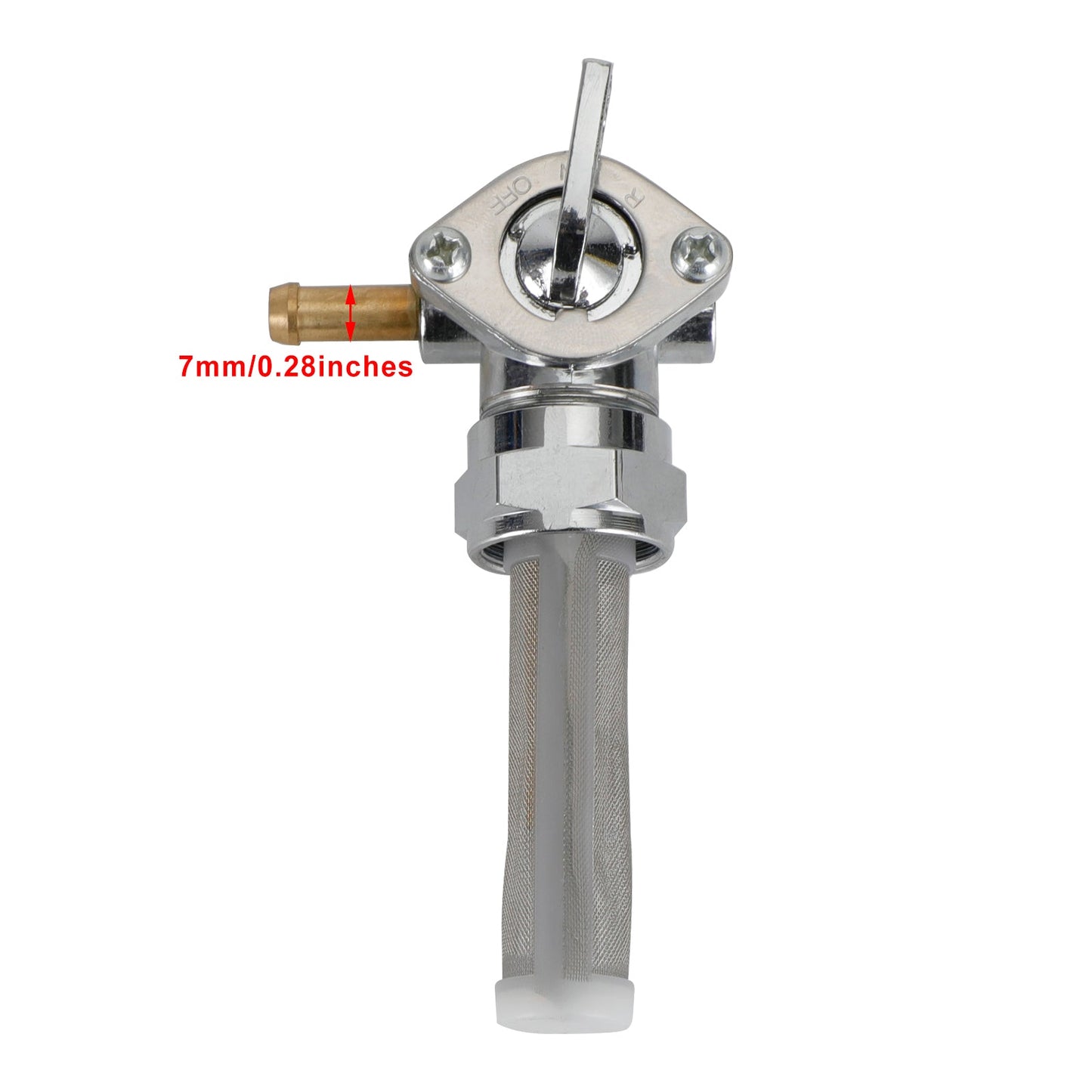 Valve de robinet de carburant de réservoir de gaz Petcock pour FLHS FLHTC Touring 1989-90 FLST 86-90