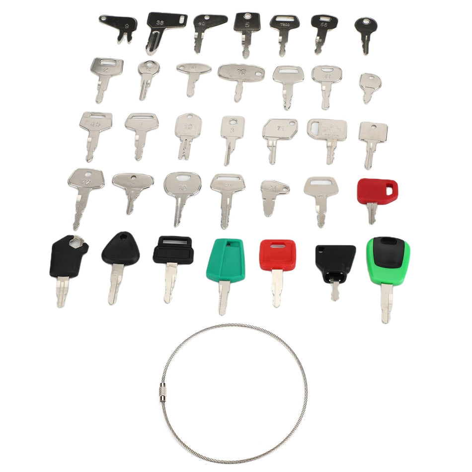 35 Schwerkonstruktionsausrüstung Zündschlüssel für Katzenkoffer JD Komatsu