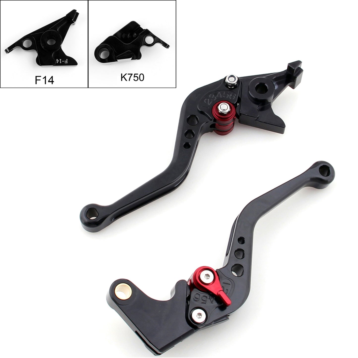 Levier d'embrayage de frein pour Kawasaki ZX-6/ZZR600 ZX9R ZXR400 ZZR Z750S ER-5 ZR