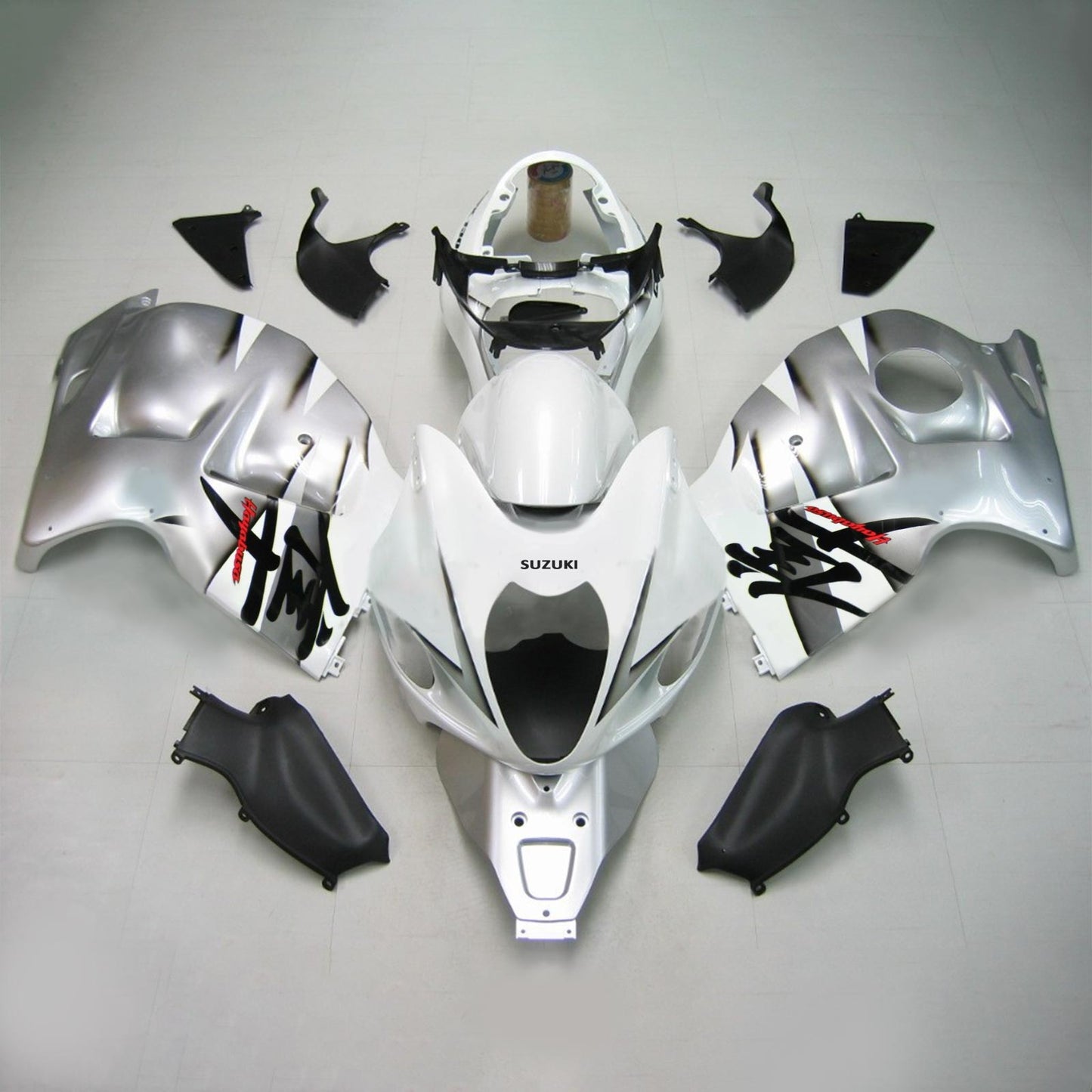 Amotopart Suzuki Hayabusa GSXR1300 1999-2007 Kit de carénage Corps Plastique