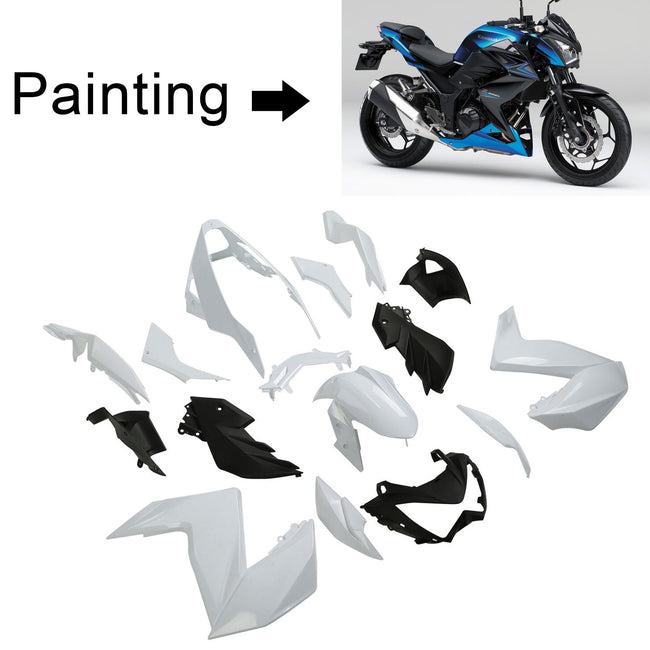 Kit de carénage Amotopart Kawasaki Z250 Z300 2015-2016