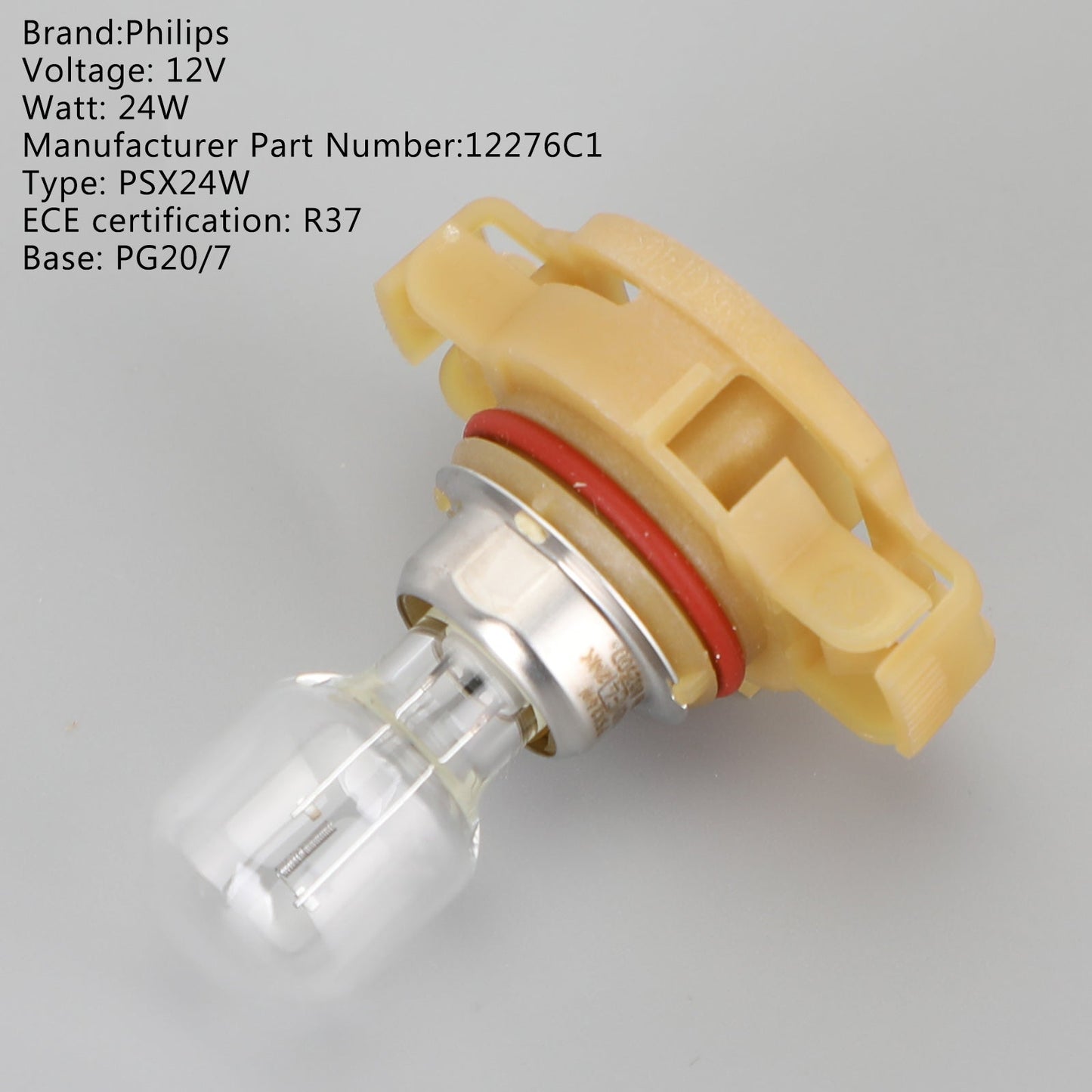 Pour Philips 12276C1 Auto Standard Ampoules Supplémentaires PSX24W 12V24W PG20/7 Générique