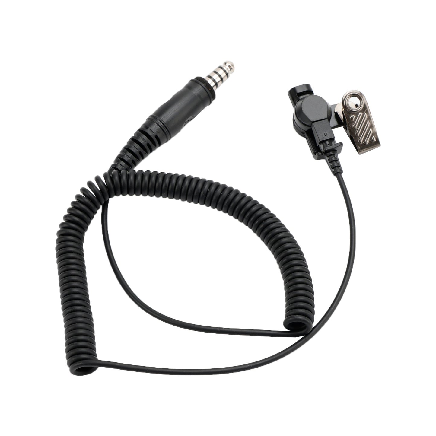 7.1-A3 Einzelh?rer-Ohrh?rer mit transparentem Luftschlauch, 7,1-mm-In-Ear-Headset