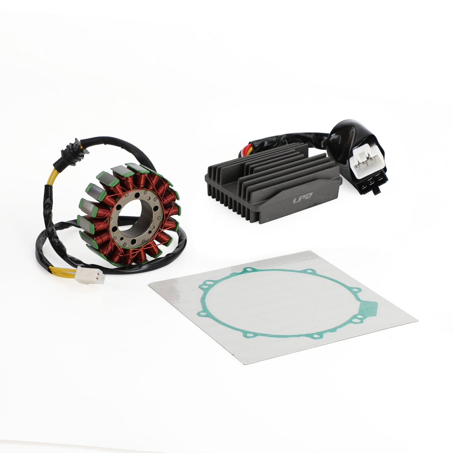 Magneto-Stator+Spannungsgleichrichter+Dichtung für Honda VFR800FI Interceptor 800 00-01 Generic