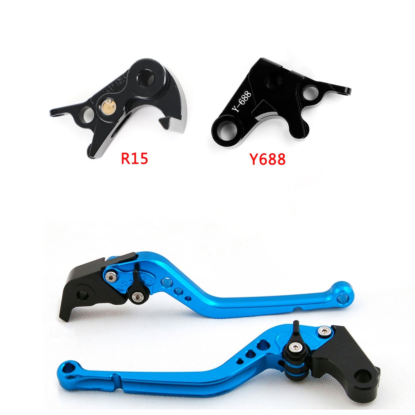 Levier d'embrayage de frein Long pour Yamaha YZF R1/R1M/R1S 2015-2021 YZF R6 2017-2020