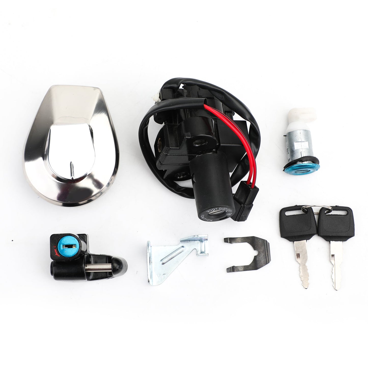 Zündschalter Fuel Gas Cap Helm Lock-Kit für Honda CB 750 Nighthawk 91-03 Generic