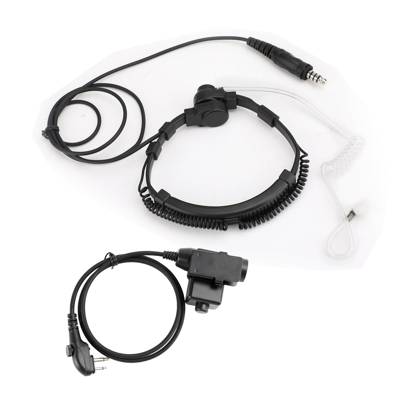 Für HYT PD415 PD500 PD505 6-Pin U94 PTT 7,1mm Big Plug Tactical Throat Headset