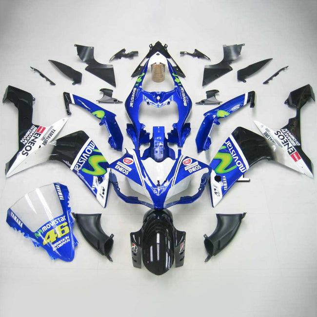 Amotopart Verkleidung fit für Yamaha YZF 1000 R1 2007-2008