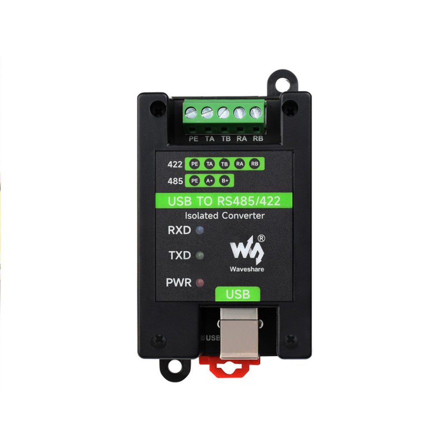 Isolierter Konverter in Industriequalität von USB zu RS485/RS422 mit Mehrfachschutzschaltungen