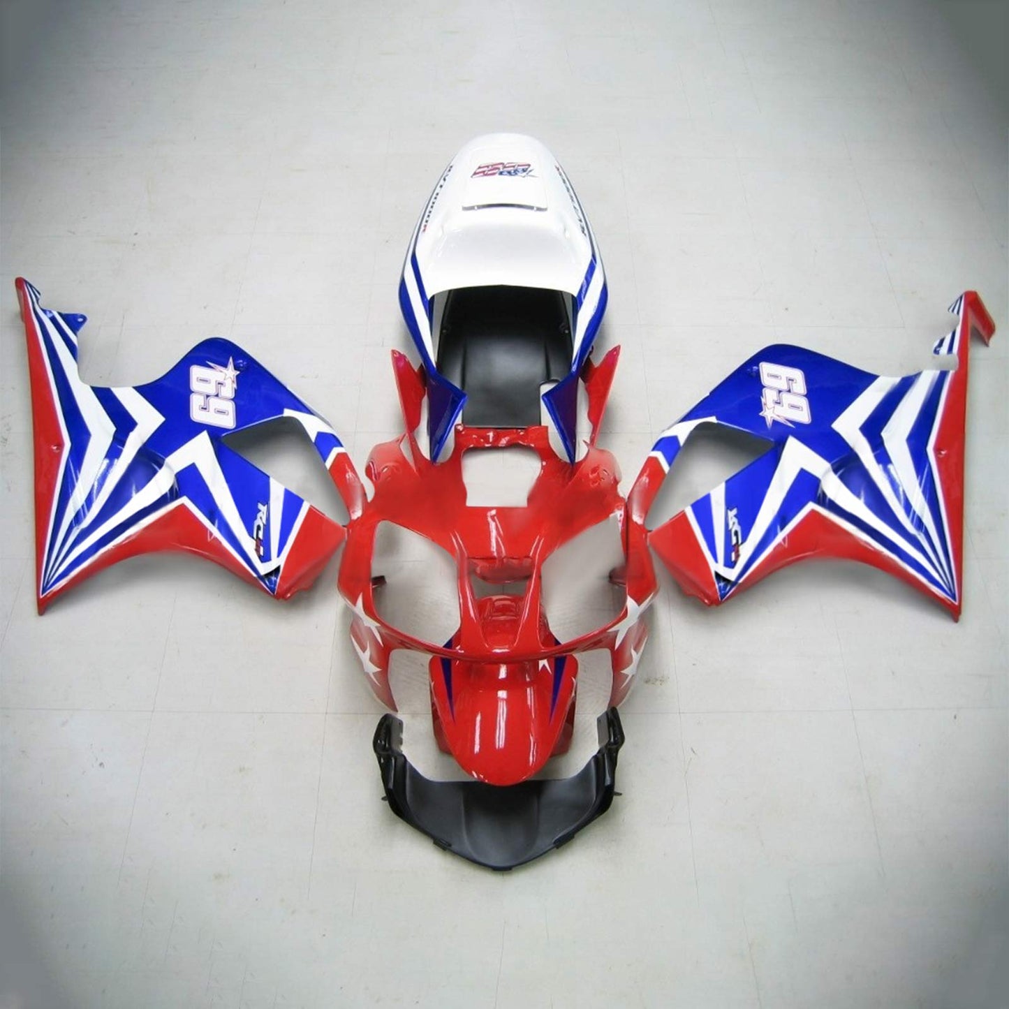 Amotopart Honda VTR1000 RC51 2000-2006 Verkleidungskit