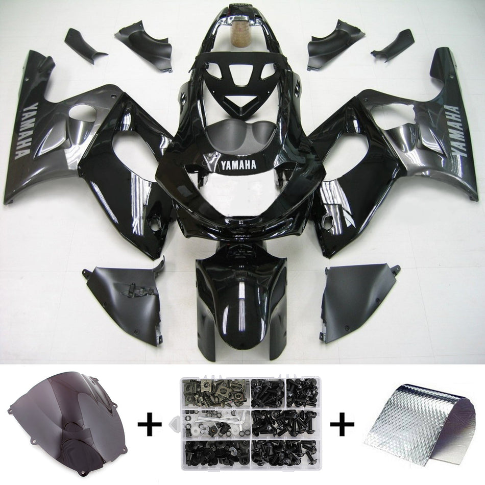 Amotopart Yamaha 1996-2007 YZF 600R Thundercat Kit de peur du ruban noir