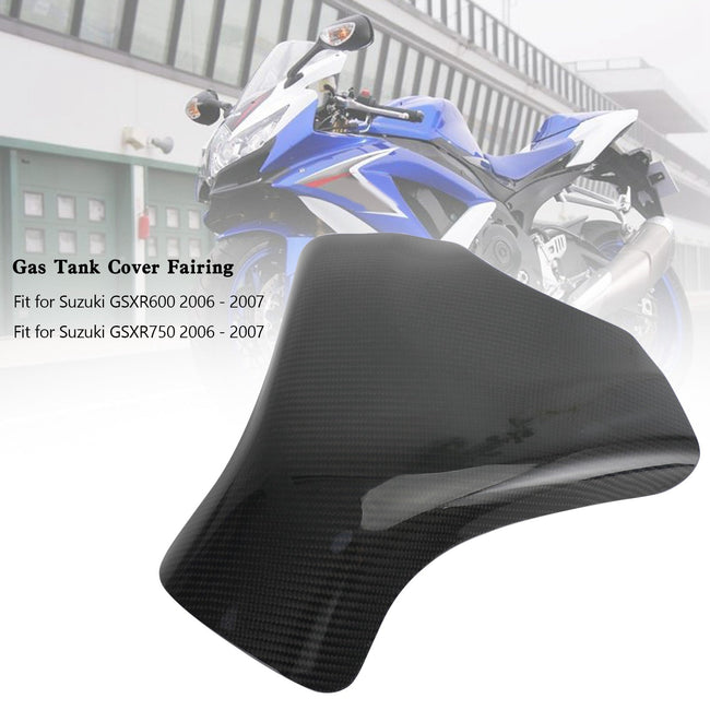 Suzuki GSXR600 GSXR 750 2006–2007 Carbon Tank Cover Verkleidungsschutz