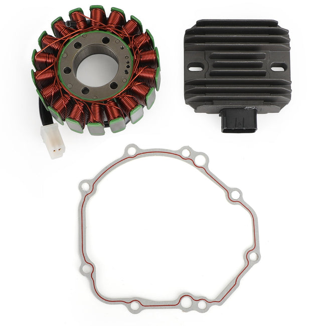 Magneto Stator+Spannungsgleichrichter+Dichtung für Suzuki GSR400 GSR600 2006-2010 09 08 Generikum