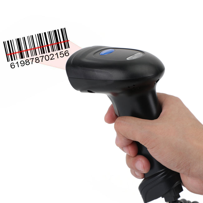 Automatischer USB-Lade-Barcode-Scanner Barcode-Scanner Handheld-Codeleser