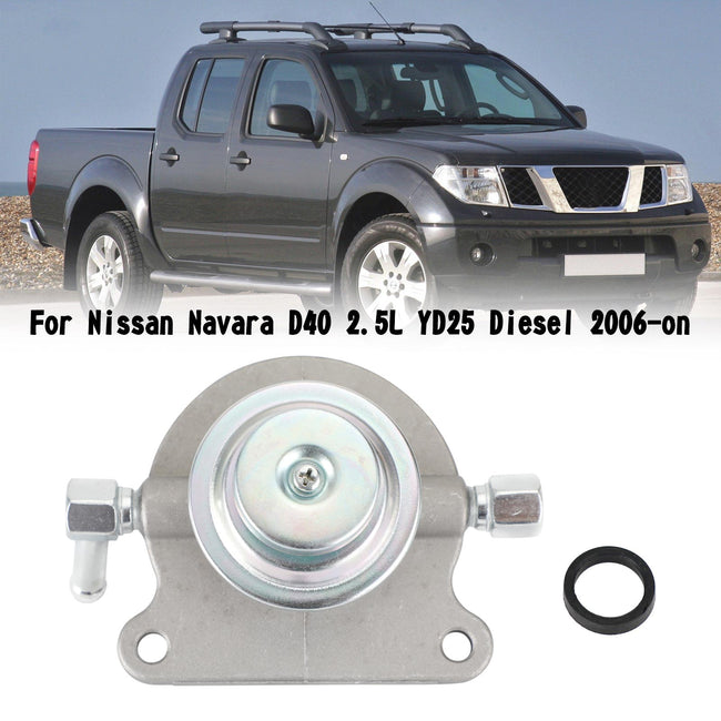 Kraftstofffilter-Primerpumpe 10 mm, passend für Nissan Navara D40 2,5 l YD25 Diesel ab 2006