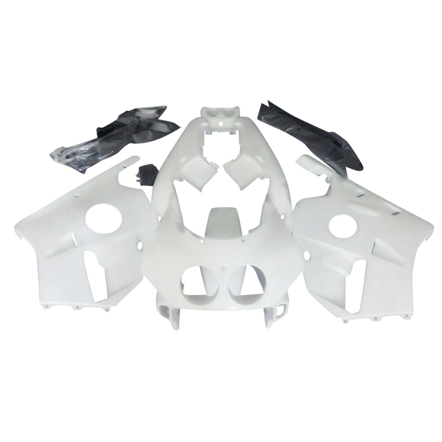 Amotopart Honda CBR250RR MC22 1990-1998 Verziehung Injektion unbemalt