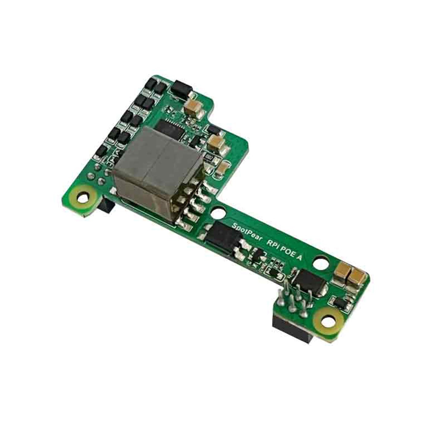 Raspberry Pi Poe Ethernet-Netzteil-Erweiterungsmodul unterstützt 3B+/4B mit Lüfter
