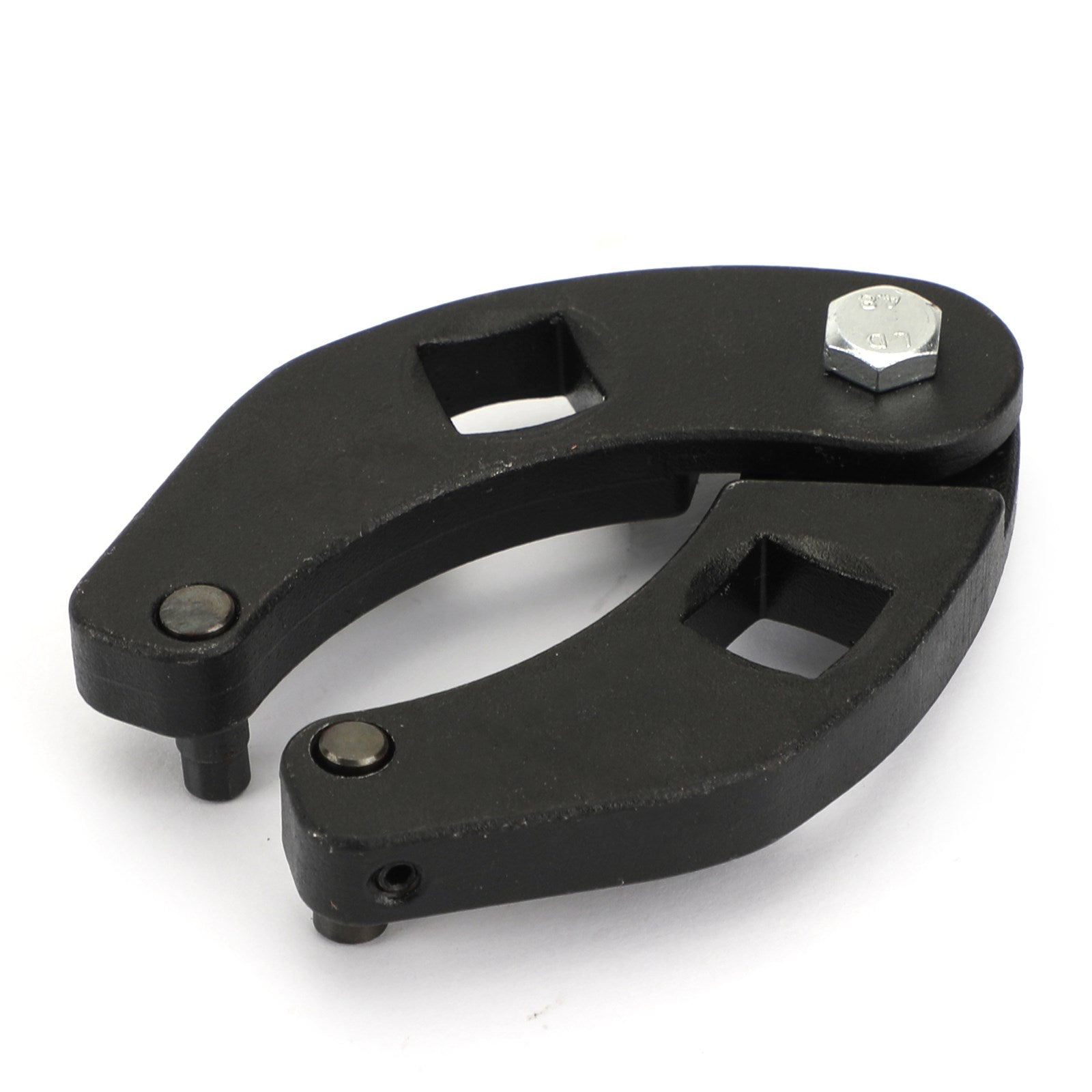 1266/7463 Spanner Tool Land Nut Wrench Adjustable For Hydraulic Cylinder Black E - Foto 2