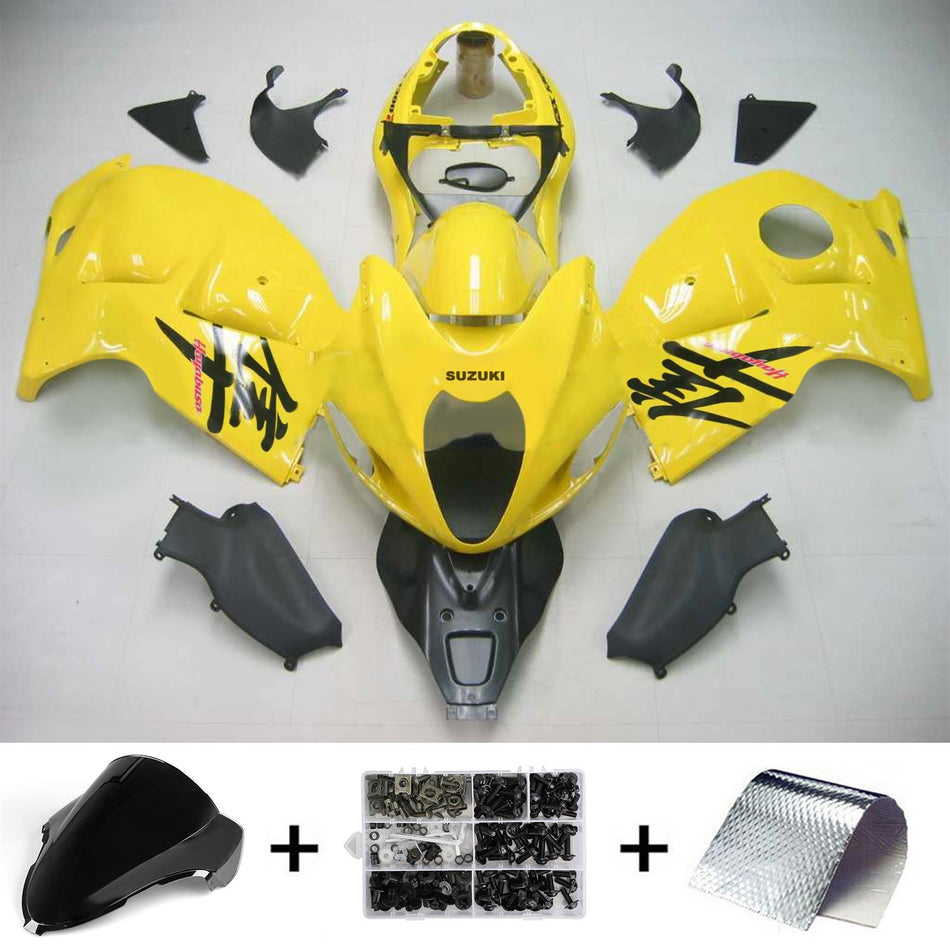 Amotopart Suzuki Hayabusa GSXR1300 1999-2007 Kit de carénage Corps Plastique