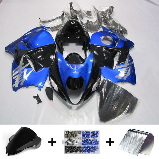 Amotopart Verkleidungsset für Suzuki Hayabusa GSX1300R 1999–2007, Karosserie, Kunststoff, ABS