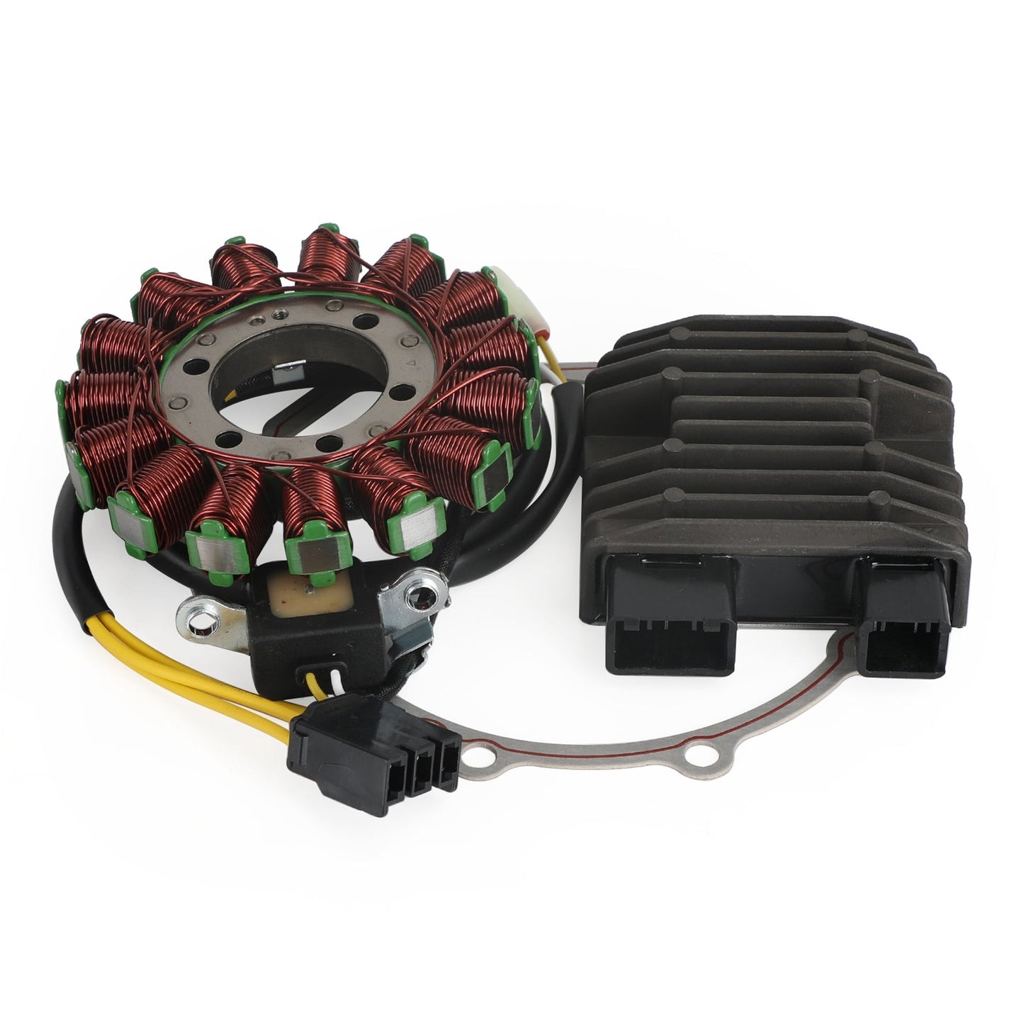 Magnetstatator+Spannungsregler Gleichrichter+Dichtung für Honda CBR1000RR 2010-2013 Generikum