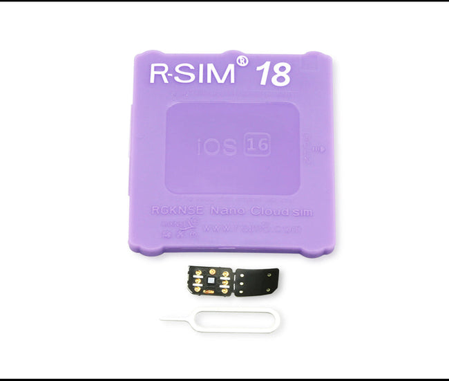 R-SIM 18 Nano Unlock RSIM-Karte passend für iPhone 14 13 Pro MAX 12 Pro 11 X IOS 16