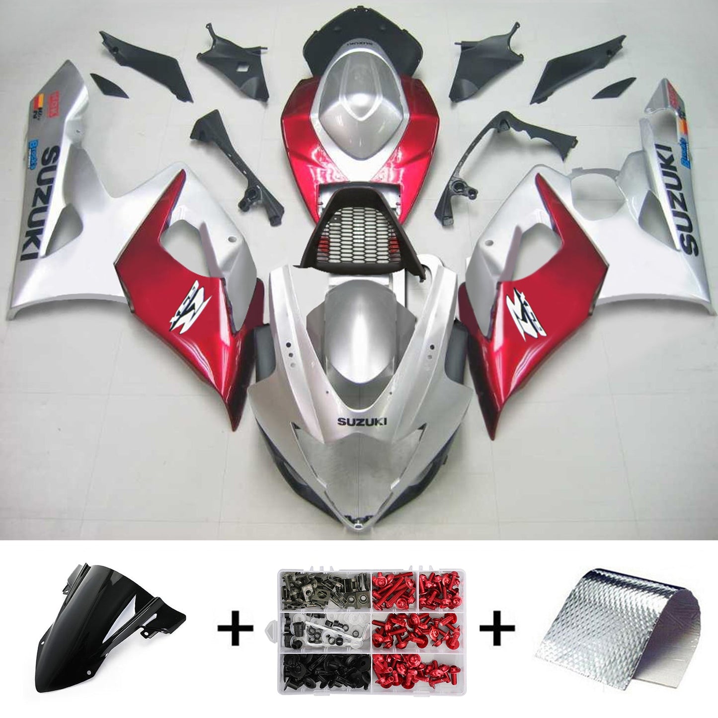 Amotopart Suzuki GSXR1000 2005-2006 Verkleidungskit