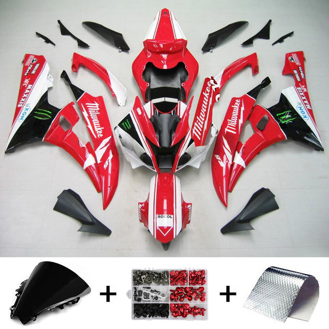 Amotopart Yamaha 2006-2007 YZF 600 R6 R6 Redverrückte Kit