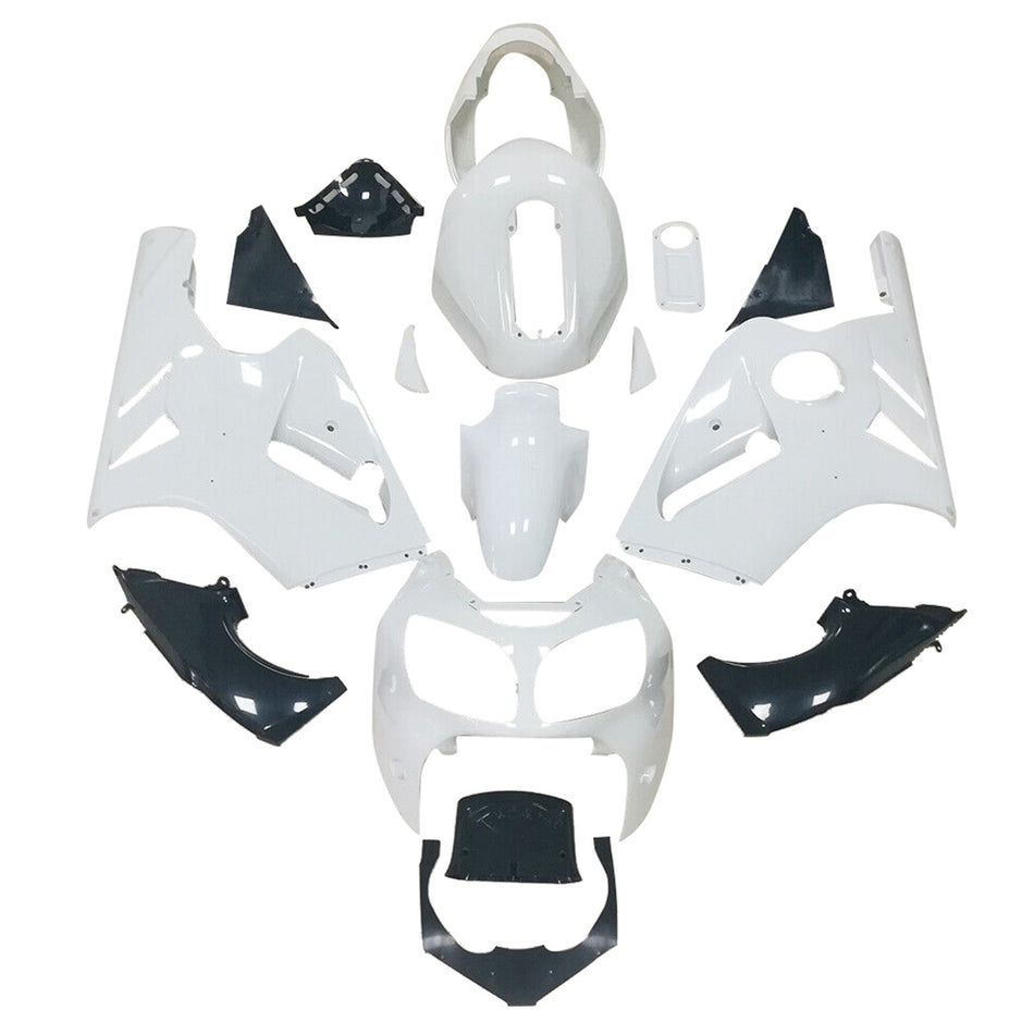 Amotopart Kawasaki ZX12R 2000-2001 Verkahlungsinjektionsformeln unbemalt