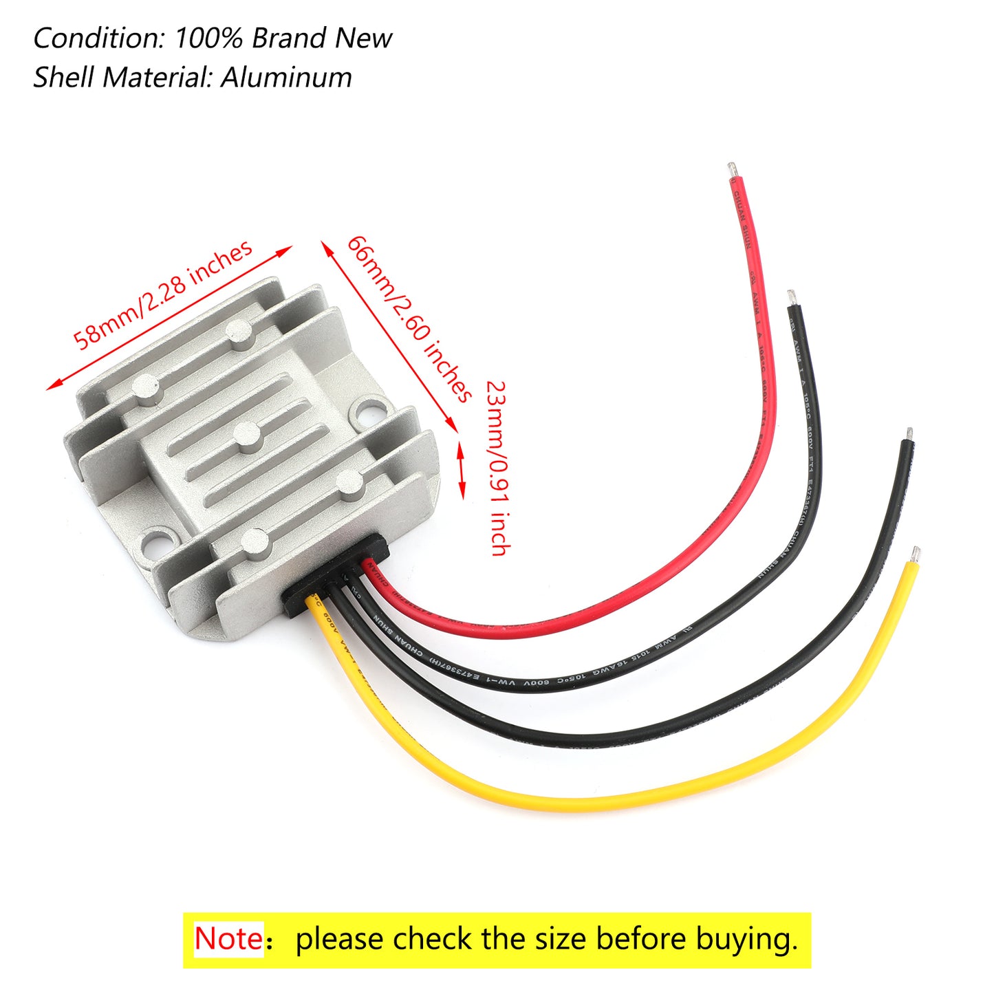 Module de régulateur de tension convertisseur de tension DC/DC abaisseur 12V/24V à 5V 10A