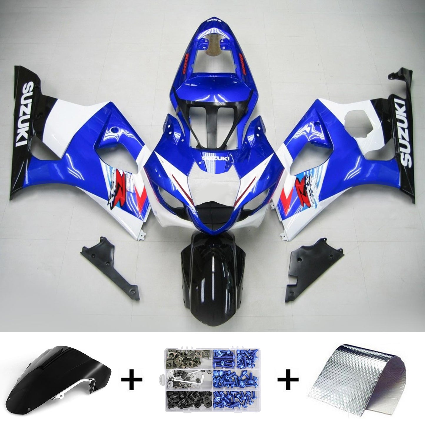 Amotopart Suzuki GSXR1000 2003-2004 Verkleidungskit K3