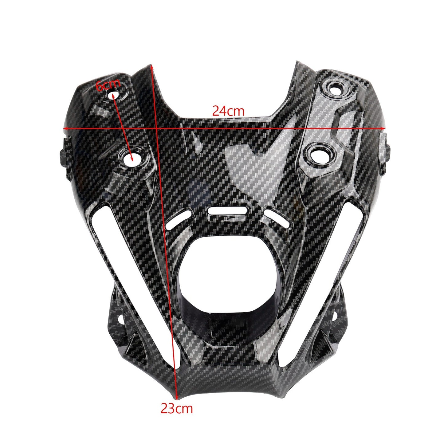 Vordere Nase-Scheinwerfer-Abdeckungs-Verkleidungshaube für Yamaha MT-09/MT-09 SP 21-23 Carbon