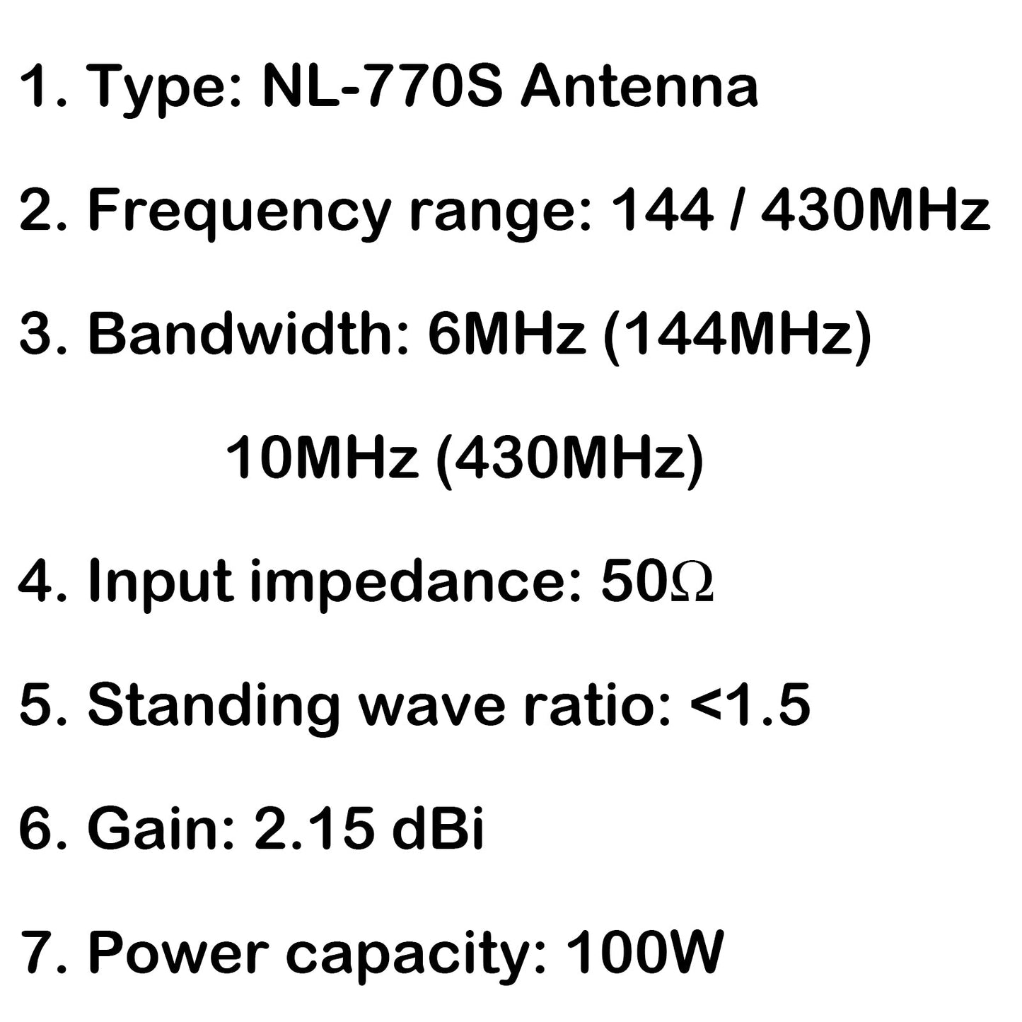 1pcs nagoya nl-770S Dual Band Antenne PL259 für Motorola Kenwood Yaesu Radio