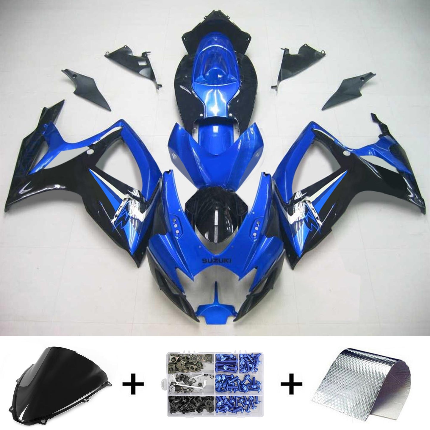 Amotopart Suzuki GSXR 600/750 2006-2007 Verkleidungskit