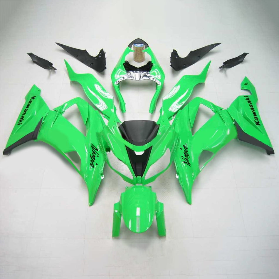 Amotopart Kawasaki 2013-2018 ZX6R 636 Kit Craignant Vert