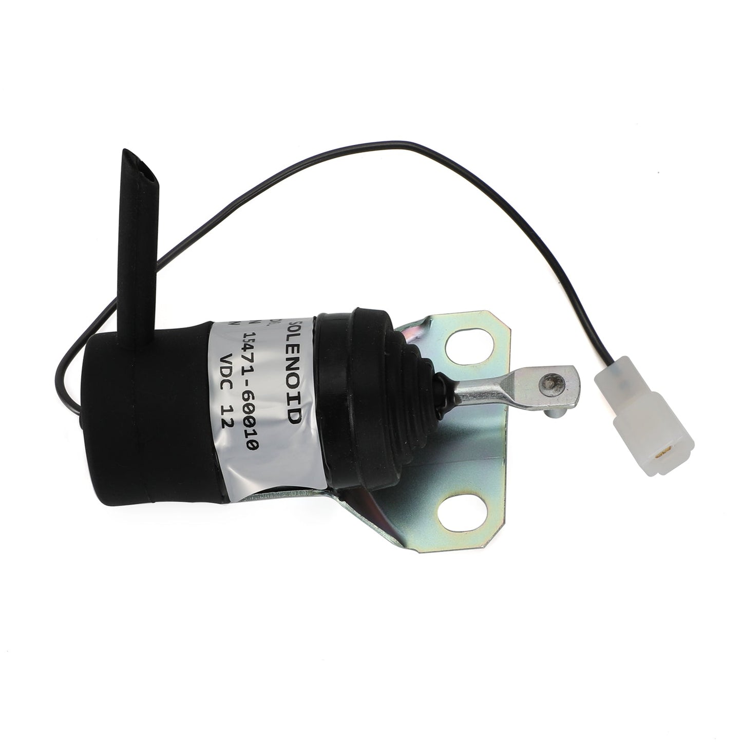 Convient pour Kubota 052600-1001 052600-1000 15471-60010 solénoïde de coupure de carburant 12 V.