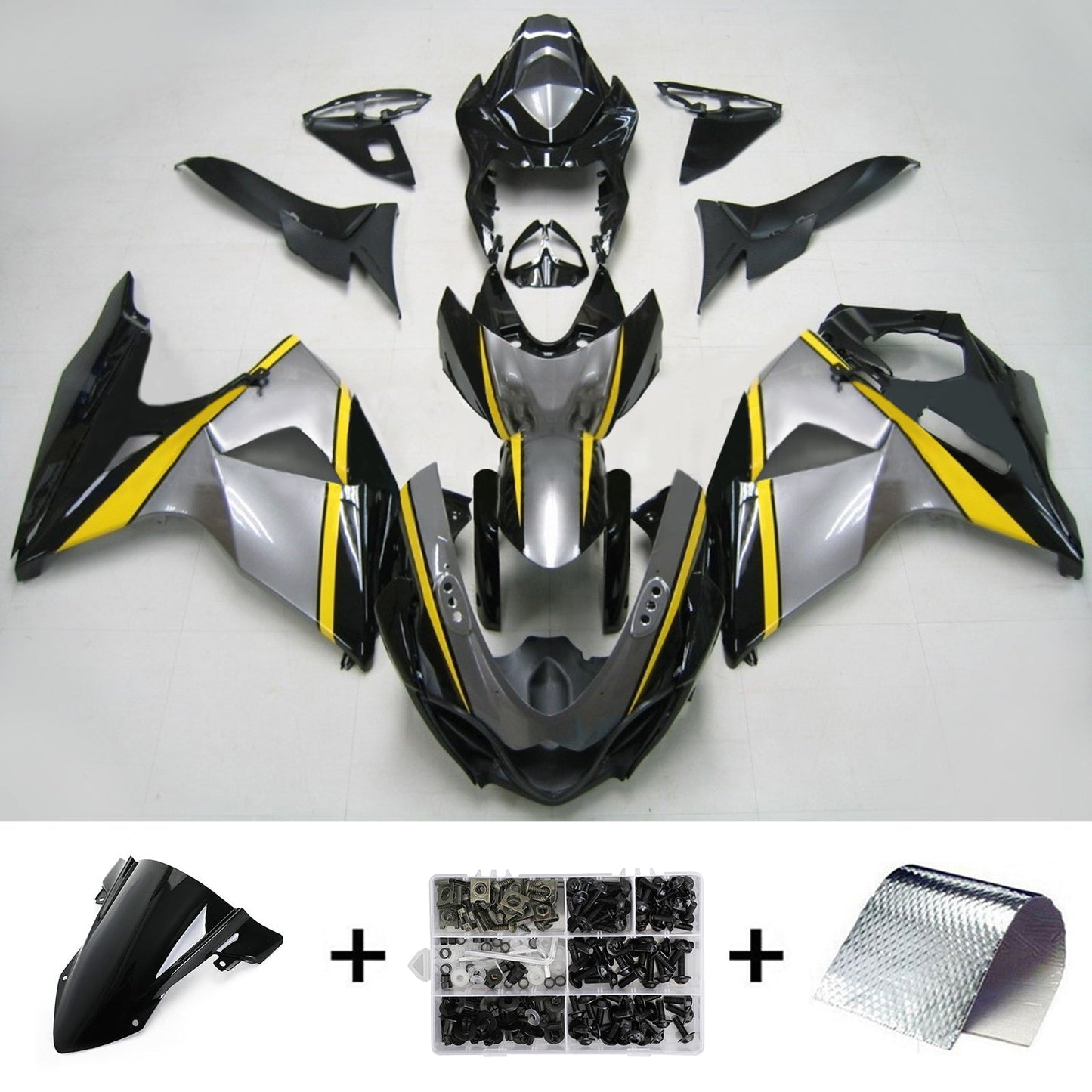 Amotopart Suzuki GSXR1000 2009-2016 Verkleidungskit