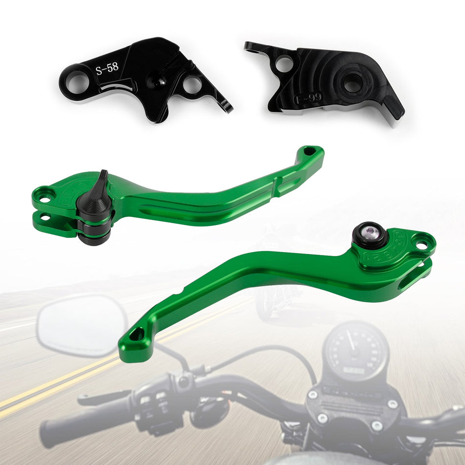 Levier de frein d'embrayage court CNC Aprilia RSV4 FACTORY/RSV4-R/RR 2009-2017