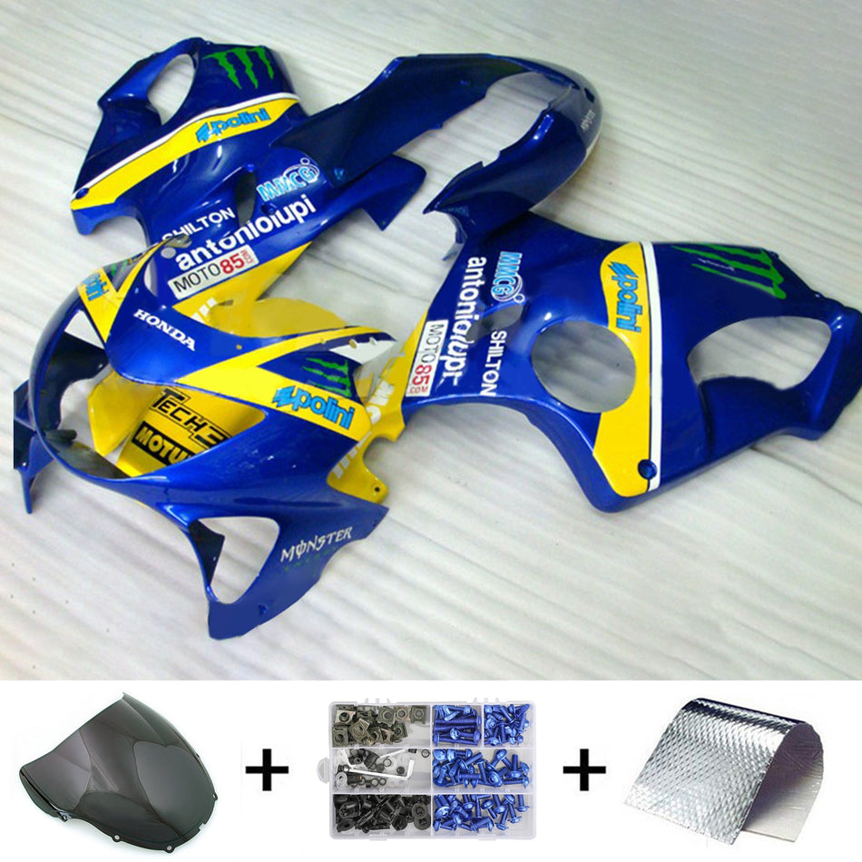 Amotopart Honda CBR600 F4 1999–2000 Verkleidungsset, Karosserie, Kunststoff, ABS