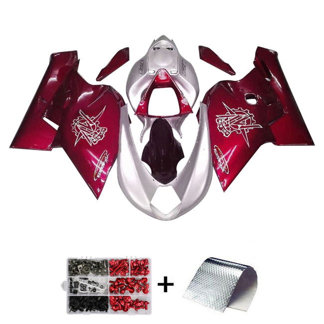 Amotopart MV Agusta F4 1000 2005–2006 Verkleidungsset, Karosserie, Kunststoff, ABS