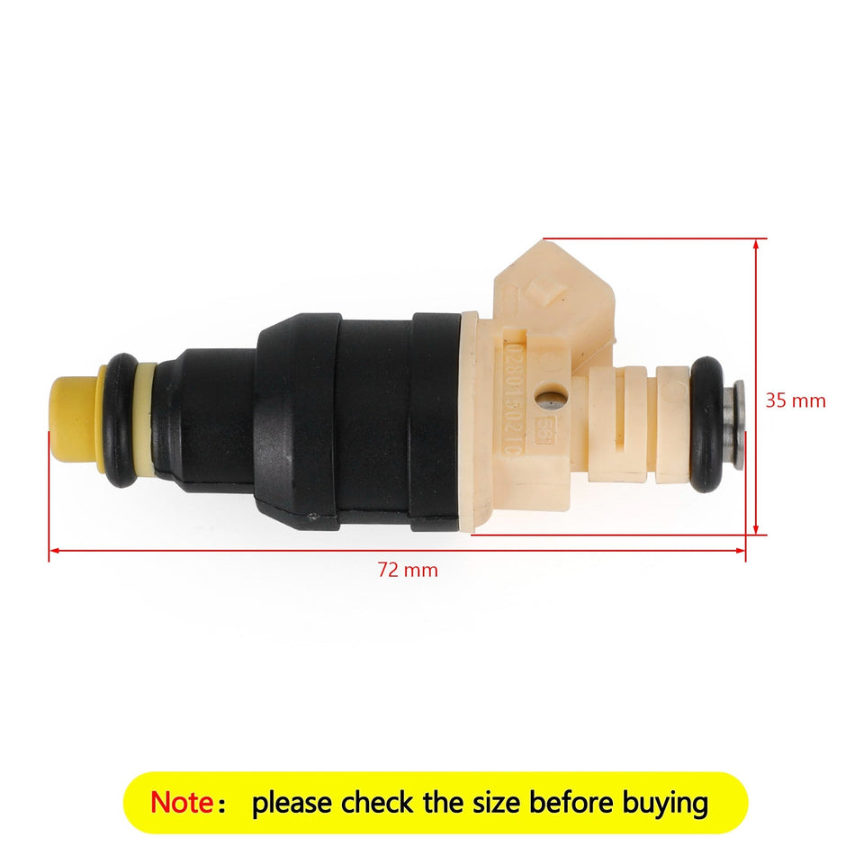 4 pièces BMW K100 moto monotrou disque EV1 14LB 0280150210 injecteurs de carburant