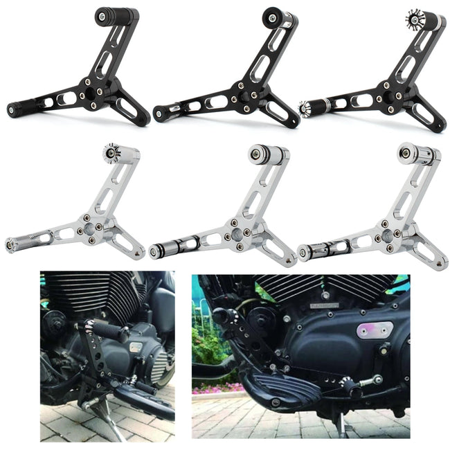 Sportster 883 1200 04 Support de levier de vitesses supplémentaire