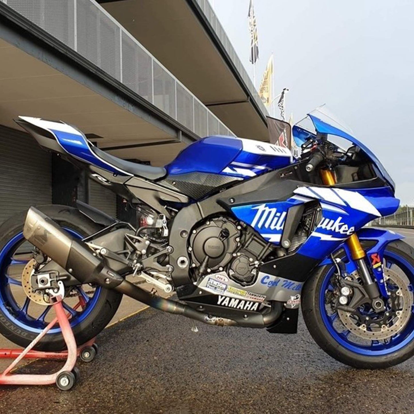 Amotopart Verkleidung fit für Yamaha YZF 1000 R1 2015-2019