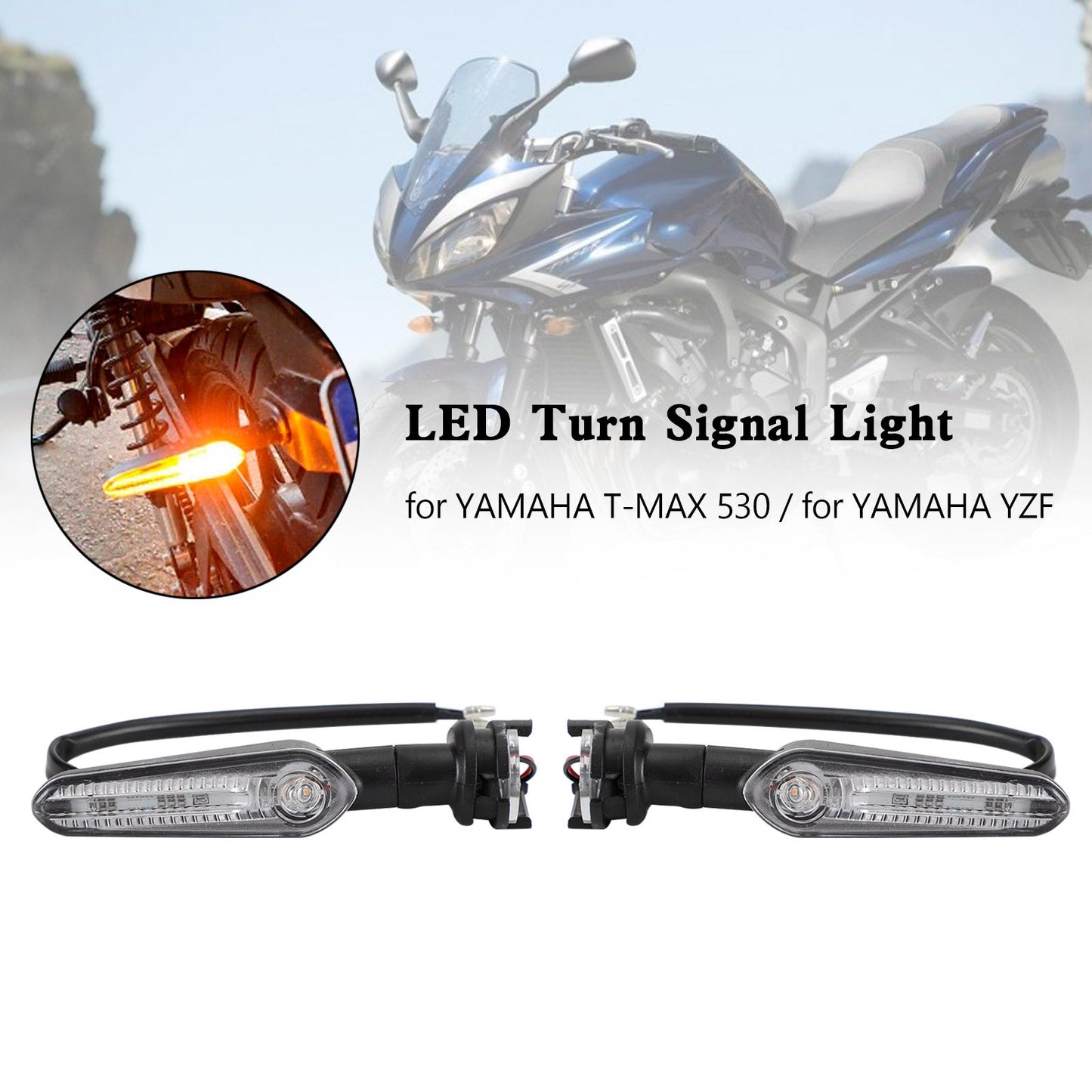 YAMAHA MT-25 MT-03 MT-07 MT-09 T7 LED Brechung Blinker Blinker Licht