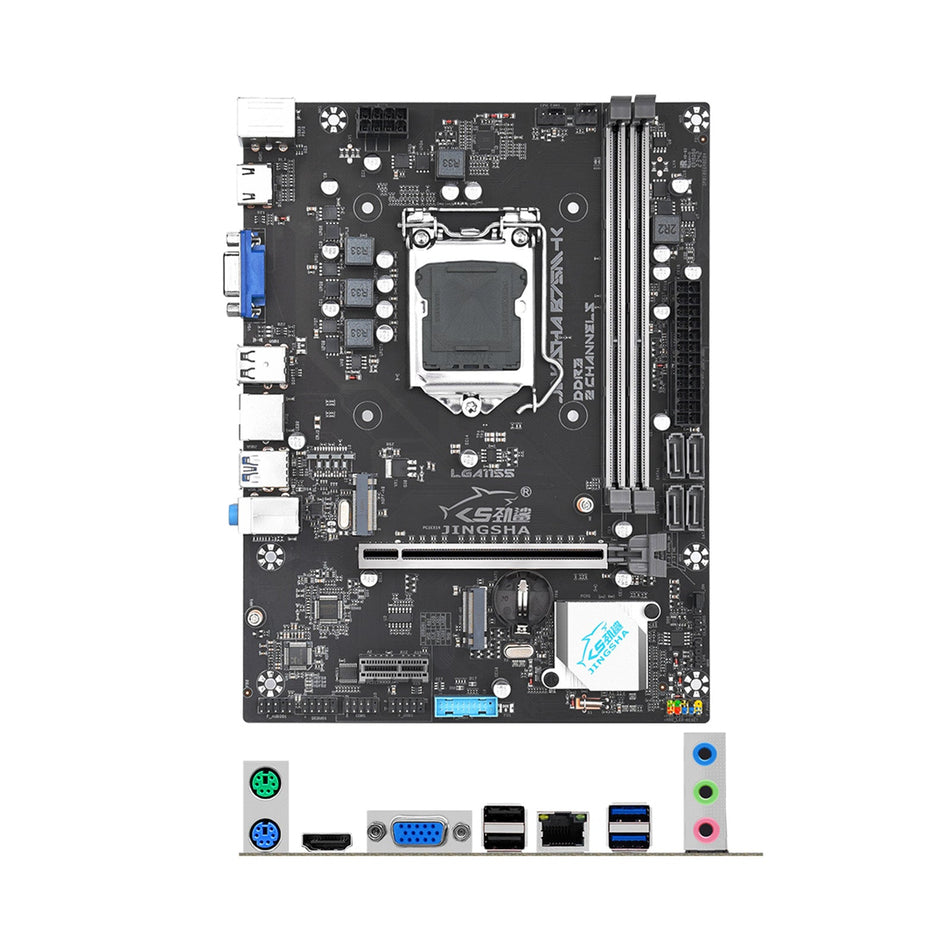 B75M-K Motherboard Desktop Gigabit Netzwerkkarte DDR3 Speicher LGA-1155 CPU M.2