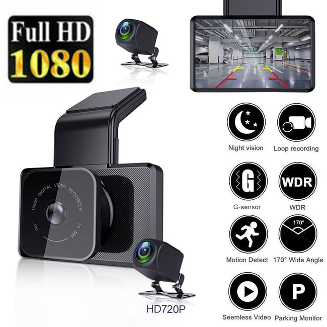 Auto-GPS-Eangauter WiFi FHD 1080p Auto-Camera-Nachtanicht-Fahrecorder