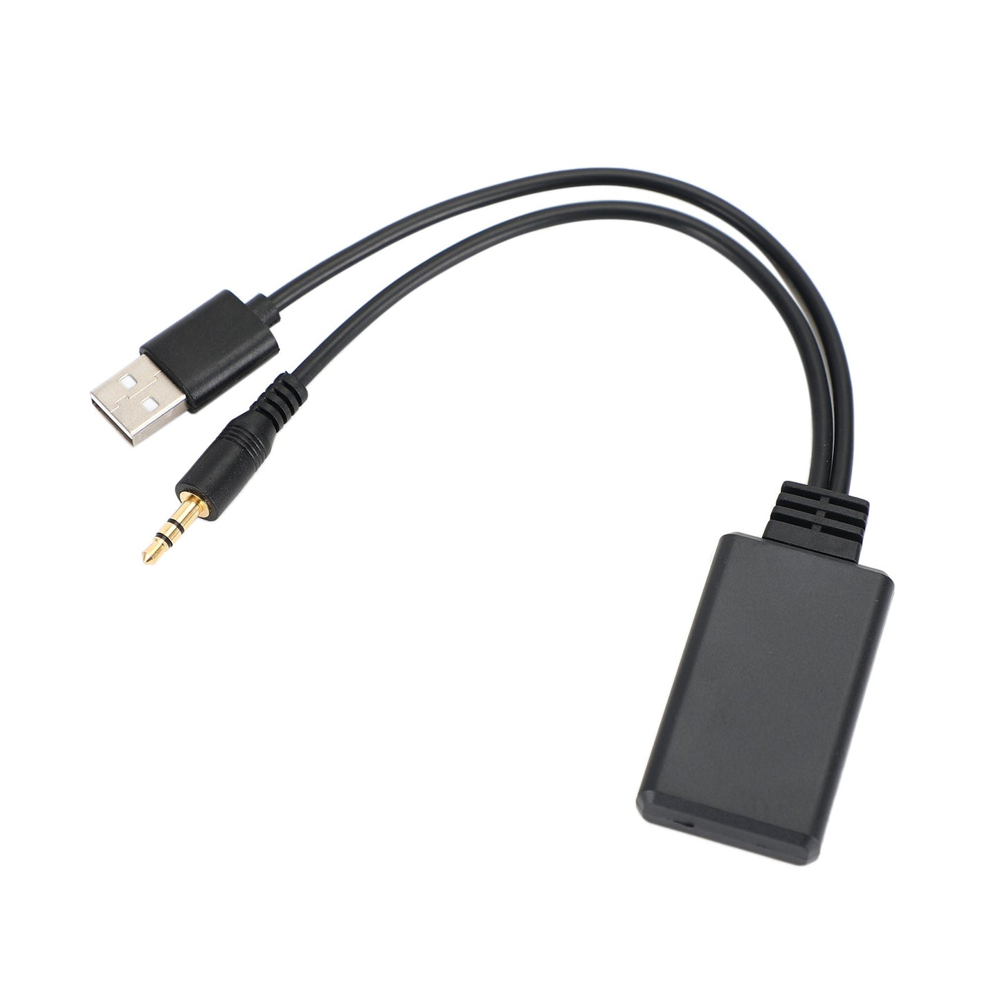 Bluetooth5.0-Empfängeradapter USB 3,5-mm-Klinke Stereo-CD-Audio für Auto-AUX-Lautsprecher