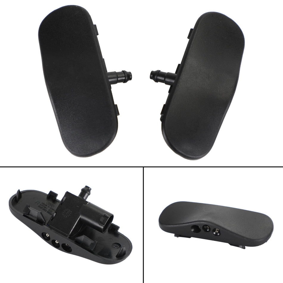 2x Jet de buse de pulvérisation de pare-brise avant pour Audi A3 A4 Q3 Q5 Q7 TT chauffé