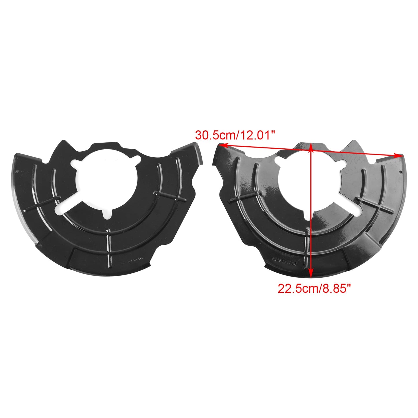 Rechts + links vorne Bremsstaubschutz passend für Jeep Grand Cherokee Commander 2005–2010