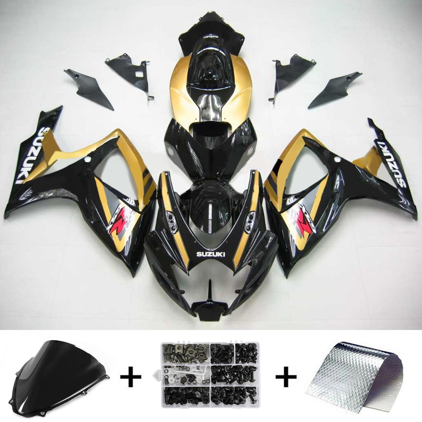 Amotopart Suzuki GSXR 600/750 2006-2007 Verkleidungskit